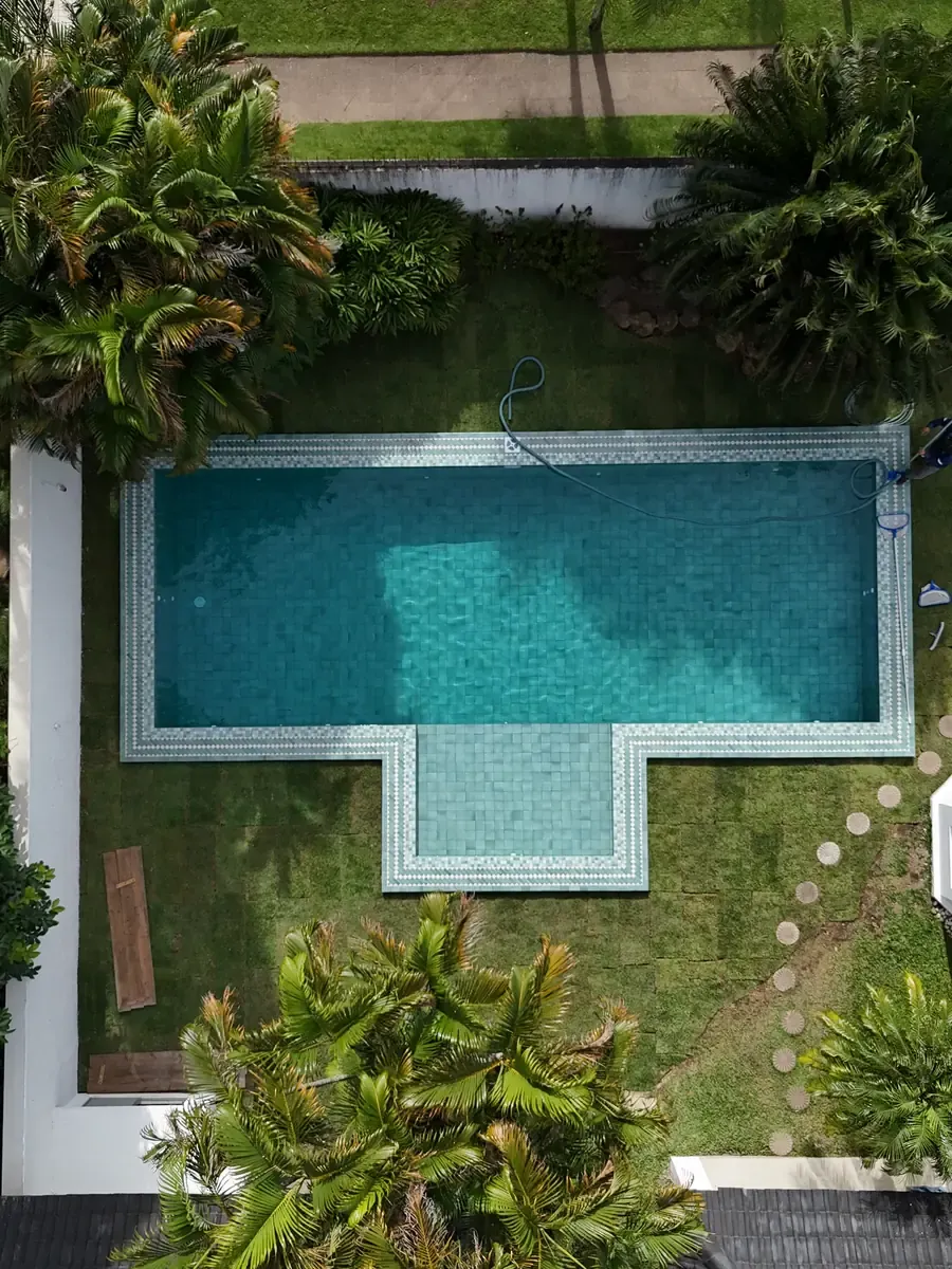 Piscina construida por SKLA en el Barrio Las Palmas